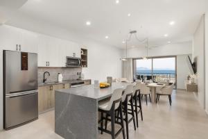 Η κουζίνα ή μικρή κουζίνα στο Extraordinary Beachfront Danzante Bay Loreto