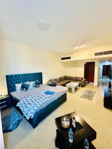 Katil atau katil-katil dalam bilik di Horizon Tower, Ajman