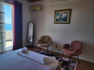 Postel nebo postele na pokoji v ubytování Adriatic Sea View Rooms