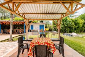 Zahrada ubytování Finca Hotel San Cristobal Quindio