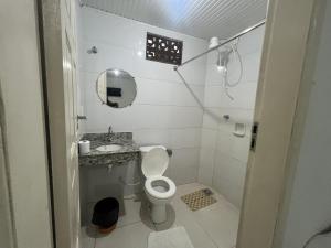 Koupelna v ubytování Pousada Recanto do Norte