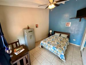 Postel nebo postele na pokoji v ubytování Casitas de la Paz