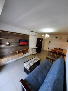 Posezení v ubytování Depto céntrico de 3 habitaciones y cochera
