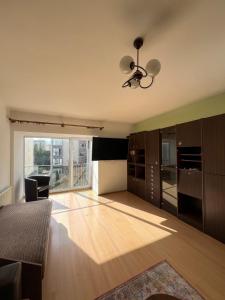 Dapur atau dapur kecil di Cozy Maumedziu apartment