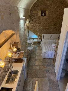 Koupelna v ubytování Agrimi b&b