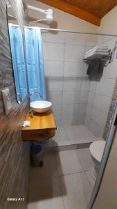 Koupelna v ubytování Alojamiento mei-mei + 37 fotografií
