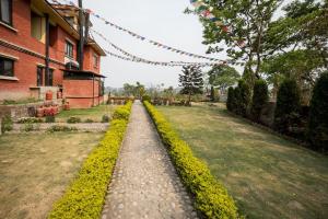 Aed väljaspool majutusasutust Planet Bhaktapur Hotel