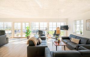 Posezení v ubytování Færgegården