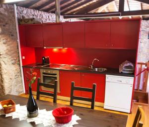 Casa da Ferreirinha tesisinde mutfak veya mini mutfak