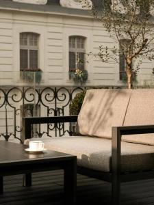 Χώρος καθιστικού στο Louie Castle Sycamore Hotel