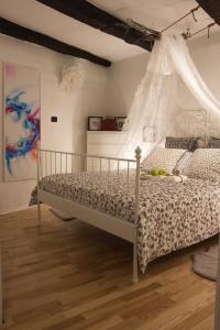 Postel nebo postele na pokoji v ubytování Studio Doroteja