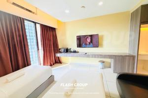 Ένα ή περισσότερα κρεβάτια σε δωμάτιο στο Premium Suites D'lement At Genting Highlands