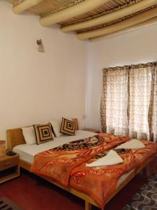 Postel nebo postele na pokoji v ubytování Stanzin Manepa Homestay