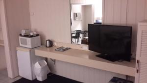 TV a/nebo společenská místnost v ubytování Herbert Valley Motel
