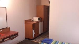 Kuchyň nebo kuchyňský kout v ubytování Herbert Valley Motel