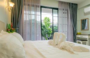 Кровать или кровати в номере The Great Winter