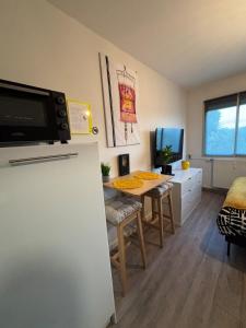 TV a/nebo společenská místnost v ubytování Avenue de Champagne 1 Chambre + 5 fotografií