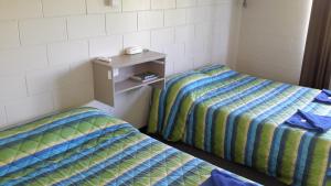 Postel nebo postele na pokoji v ubytování Herbert Valley Motel