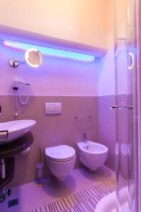 Koupelna v ubytování Hotel Krone