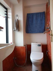 Koupelna v ubytování Davu Gallery Cafe