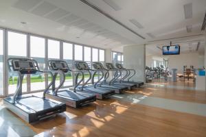 Centrum fitness w obiekcie Novotel Abu Dhabi Al Bustan