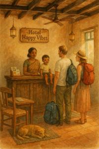 Majutusasutuse Hotel Happy Vibes külastajad