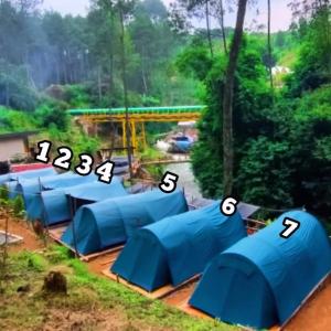 Zahrada ubytování Wulandari Camp