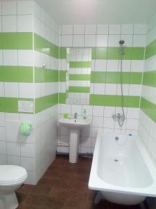 Ванная комната в Hotel Kniiekot