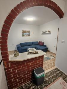 Posezení v ubytování Apartment Oscar