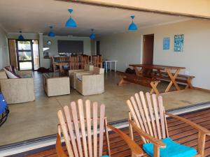 Istumisnurk majutusasutuses The View - Xai Xai Mozambique Xai Xai Beach Front 180 Degree Sea Views