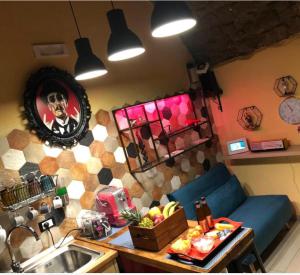 A seating area at Donna Margherita Appartamento
