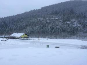 Chalet in Einach near Ski Slopes durante l'inverno