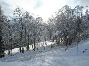 Chalet in Einach near Ski Slopes durante l'inverno