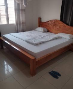 En eller flere senge i et værelse på Happy Stay Home