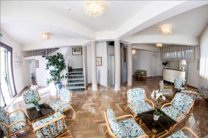 Kuchyň nebo kuchyňský kout v ubytování Hotel Beatrice