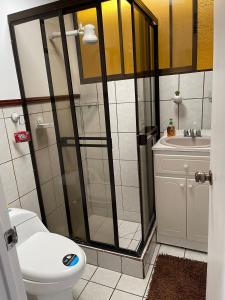Koupelna v ubytování Apartamento Adriana