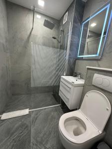 Ένα μπάνιο στο Apartament Ultra Central 4