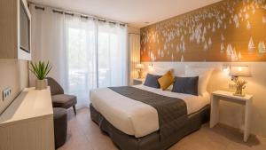 Кровать или кровати в номере Hotel Europe