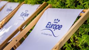Сертификат, награда, вывеска или другой документ, выставленный в Hotel Europe