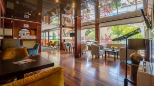 Гостиная зона в Hotel Europe