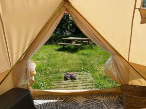 Zahrada ubytování Camping Cap-Ouest