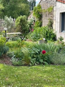 ThaimsにあるLes Lavandièresの花の庭園