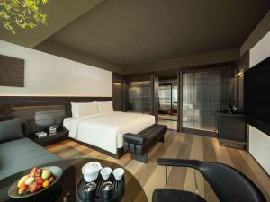 Телевізор і / або розважальний центр в SAVHE Hotel Shenzhen Riverside Times - Free night snacks and afternoon tea