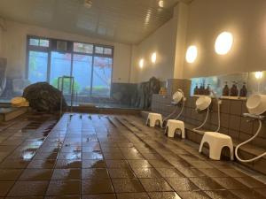 Fitness centrum a/nebo fitness zařízení v ubytování いやし亭 心空