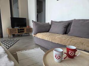 Posezení v ubytování Gite chez LiLi