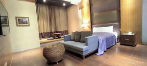 Katil atau katil-katil dalam bilik di Shantis Motel