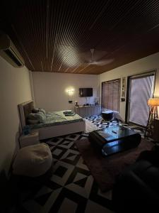 Χώρος καθιστικού στο The Cozy Nest