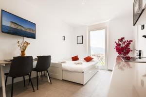 Area soggiorno di Campus Lugano 45 wonderful Smart Suites in the university area