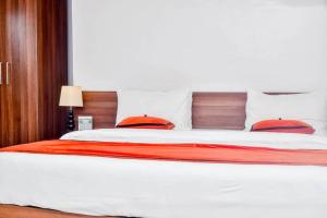 Posteľ alebo postele v izbe v ubytovaní Dview Hotel