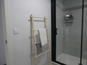 A bathroom at Aromas de Bodega